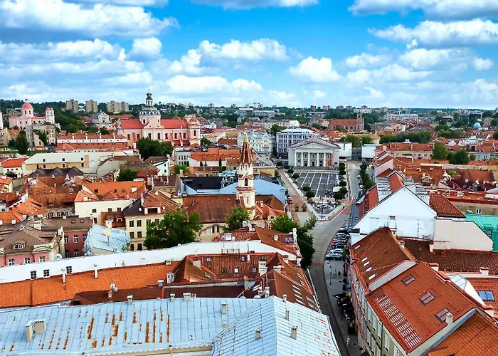 Old Town, Bright, Peaceful, Balcony, Netflix Lejlighed Vilnius